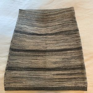 Sweater Material Pencil Skirt